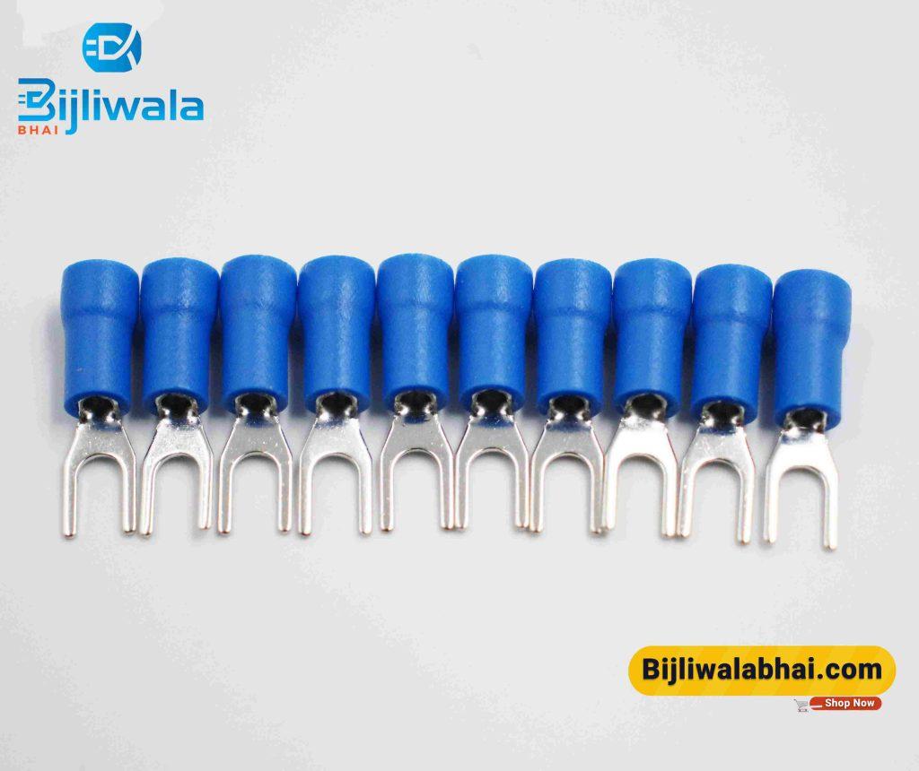 SV2-6 Blue insulation Furcate Terminal Cable Connector Wire Connector ...