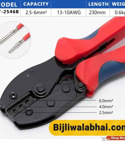 MC4 Crimping tool Red (2)