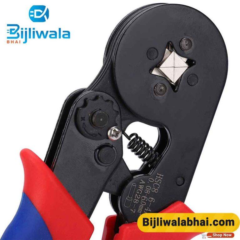 Bootlace Ratchet ferrules Crimper Plier Bijli Wala Bhai
