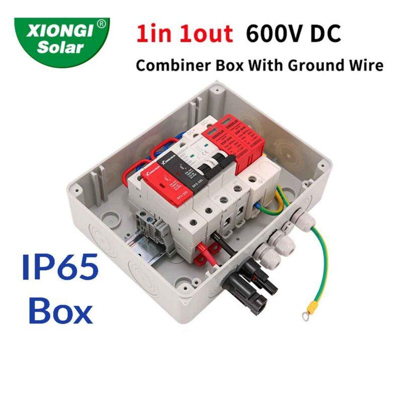 IP65 DC Solar Safety Distribution Box