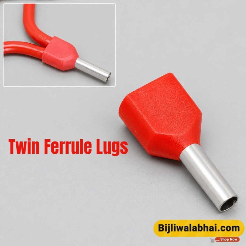 Double Wire Twin Ferrule Lugs Tube Lugs